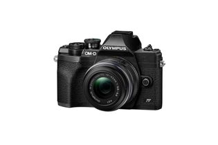 Olympus- E-M10 Mark IV 20.3 Megapixel Mirrorless Camera with Lens- Black