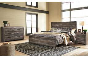 Signature Design by Ashley Wynnlow King 5-Piece Bedroom Set - Sample Room View