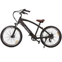 26" Santa Monica E-Bike BLK with 500W Motor