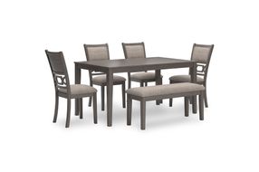 Signature Design by Ashley Wrenning 6-Piece Dining Table Set