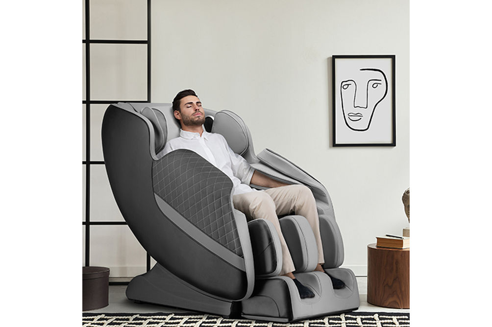 Living Essentials Emirates Massage Chair- Black