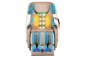 Living Essentials Emirates Massage Chair- Tan