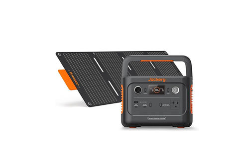 Jackery Explorer 300 Plus Portable Power Station + Solar Panel 