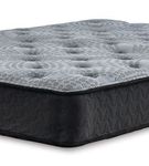 Signature Design by Ashley Hallanden Queen Upholstered Bed + Queen Mattress Comfort Plus - Mattress