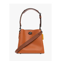 Coach Colorblock Leather Willow Bucket Bag in color Canyon