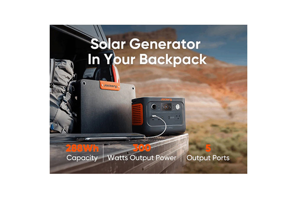 Jackery Explorer 300 Plus Portable Power Station - Specs View