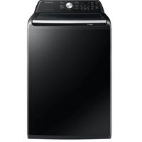 Lavadora de carga superior Samsung de 4.6 pies cúbicos- Negro