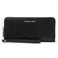 Michael Kors Jet Set Continental Wallet- Black