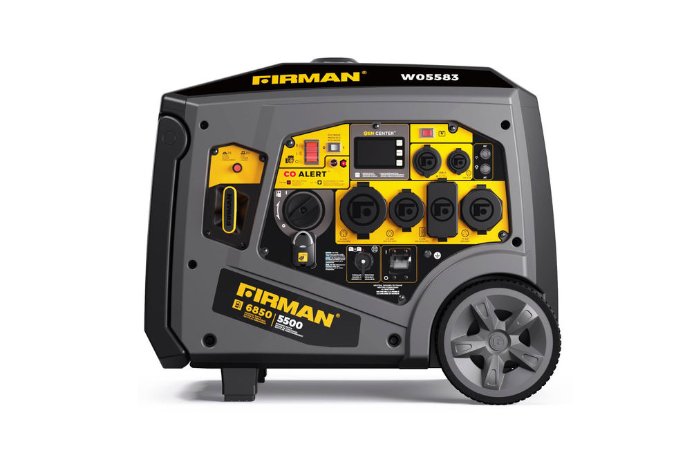 Firman Gas Inverter Generator 6850/5500 Watt Remote strt