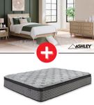 Signature Design by Ashley Cielden 6-Piece Queen Bedroom Set + Mattress Bundle