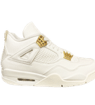 SIZE 7 Women’s Air Jordan 4 Retro-Metallic Gold