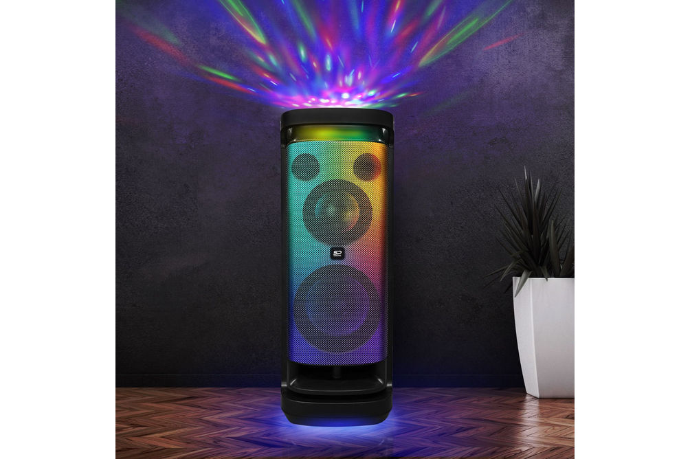 STAGE PRO AP-900 Mega Boost XL Speaker - LED Party Lights