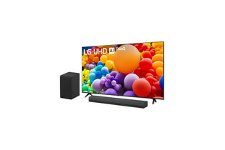 LG 65" 4K UT75 Series Smart TV + LG S40T Soundbar Bundle