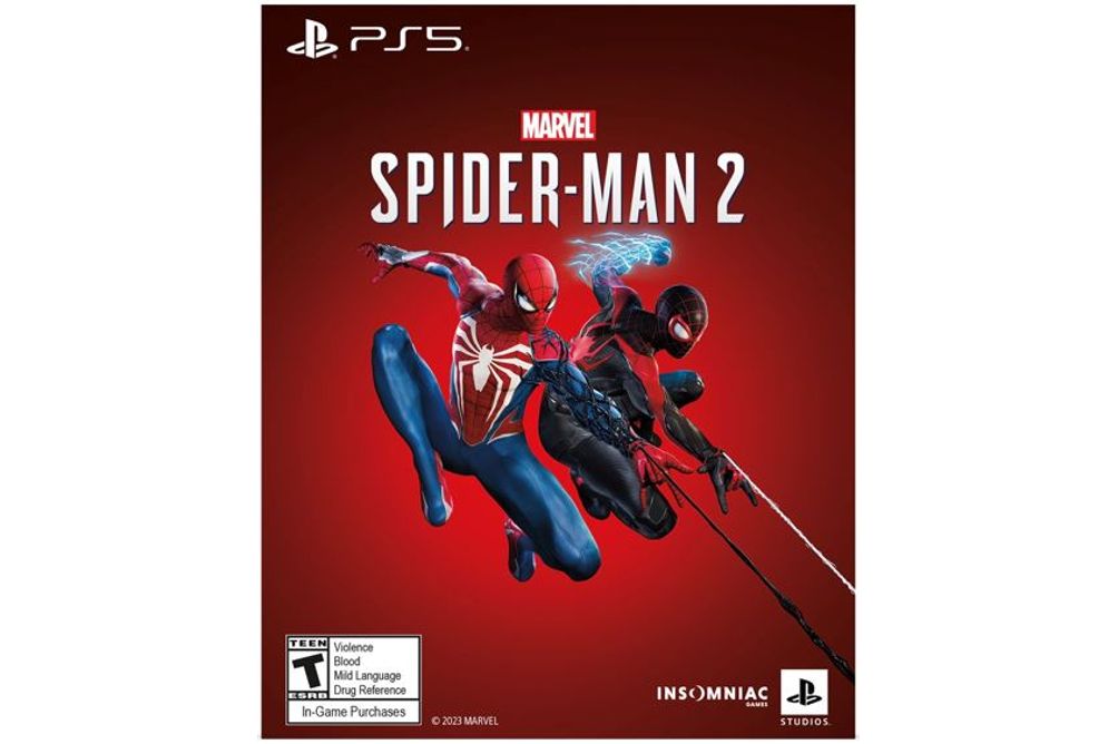 PlayStation 5 Slim Edition Bundle w/Spider-Man 2 Game & Charging Dock -  22404763