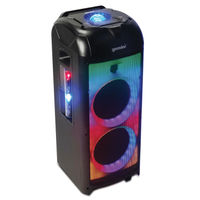 Gemini, Party Light Tower, BT Speaker, Dual 8" Woofer