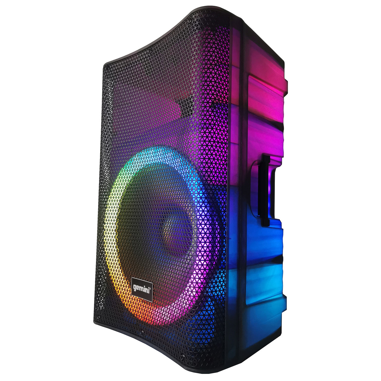 Rent-To-Own Gemini GTL-15PK 15in Translucent Speaker Cabinet w/LED