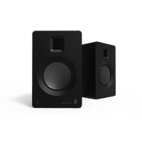 Kanto - TUK Premium Powered Speaker with RCA Cable: Matte Black