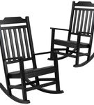 OSC Designs - All Weather Rocking Chairs (pair) - Black