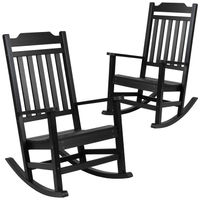 OSC Designs - All Weather Rocking Chairs (pair) - Black