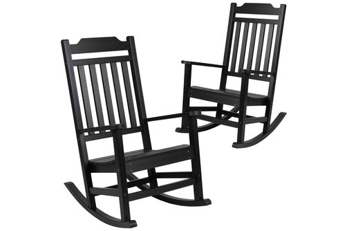 OSC Designs - All Weather Rocking Chairs (pair) - Black