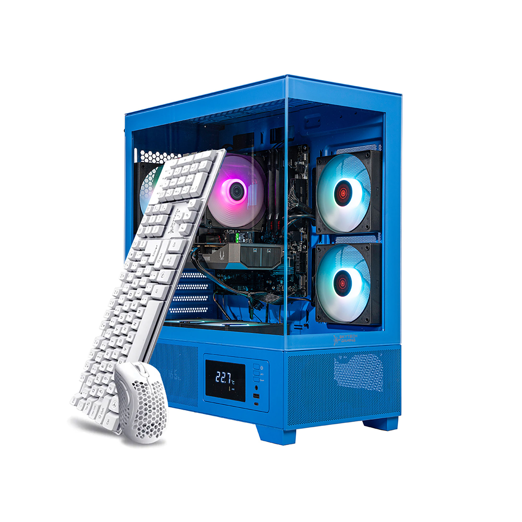 SKYTECH - LIMITED EDITION/スカイテック - リミテッド Rent-To-Own Skytech Gaming, Cobalt 250, i5-14400F, 16GB RAM, 1TB