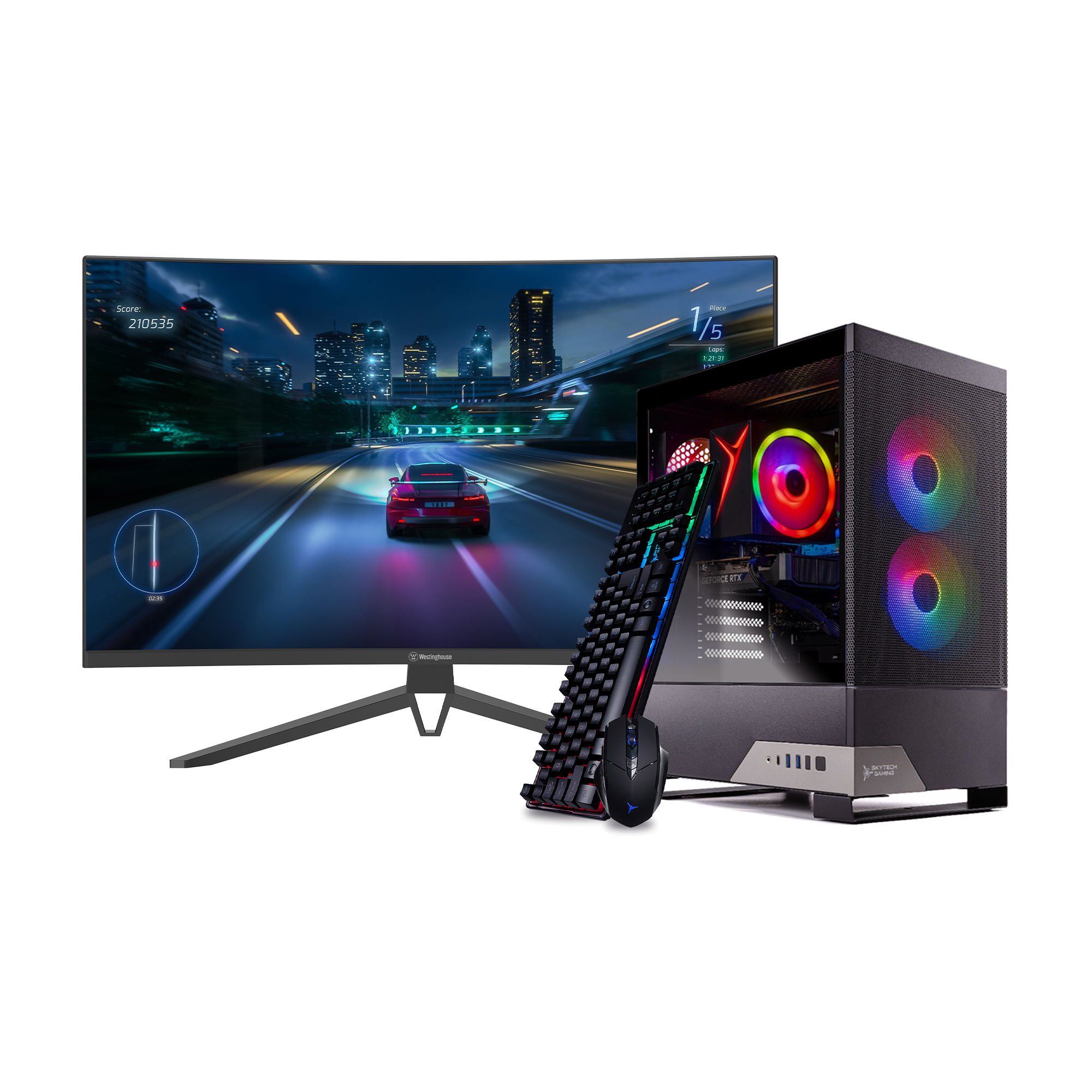 Rent-To-Own Skytech Gaming, Nebula 2 R7-5700, 16GB RAM/1TB NVMe