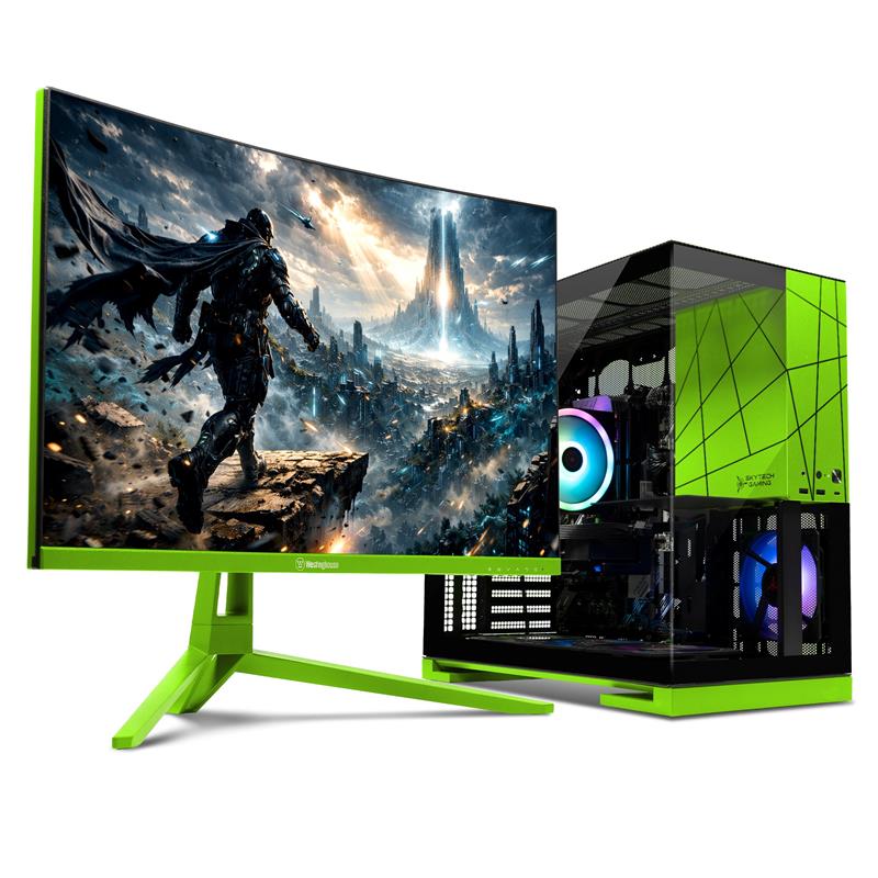 Rent-To-Own Skytech Gaming 27in 240hz Green Viper Ryzen7 16GB