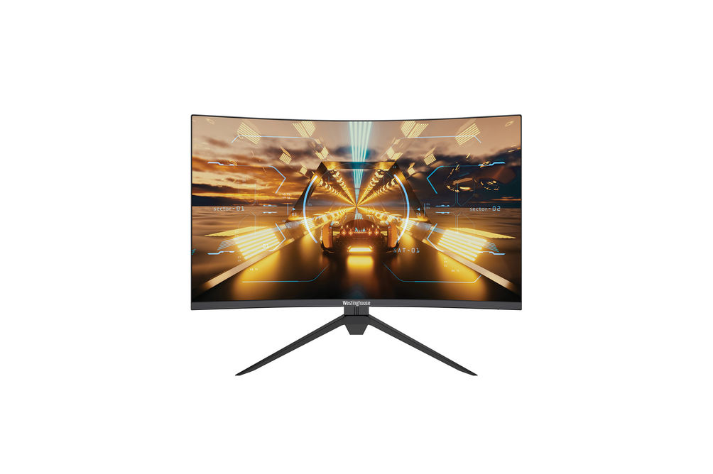 Westinghouse, 32in 10880p Curved Gaming Monitor, Spkrs, 2xHDMI,1xDP