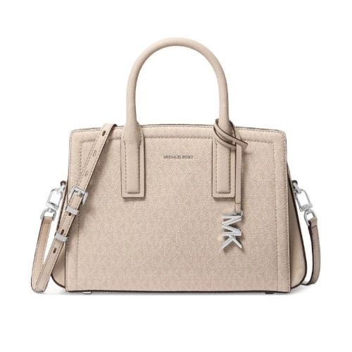 Rent-To-Own Michael Kors Laila Signature Small Satchel - Light