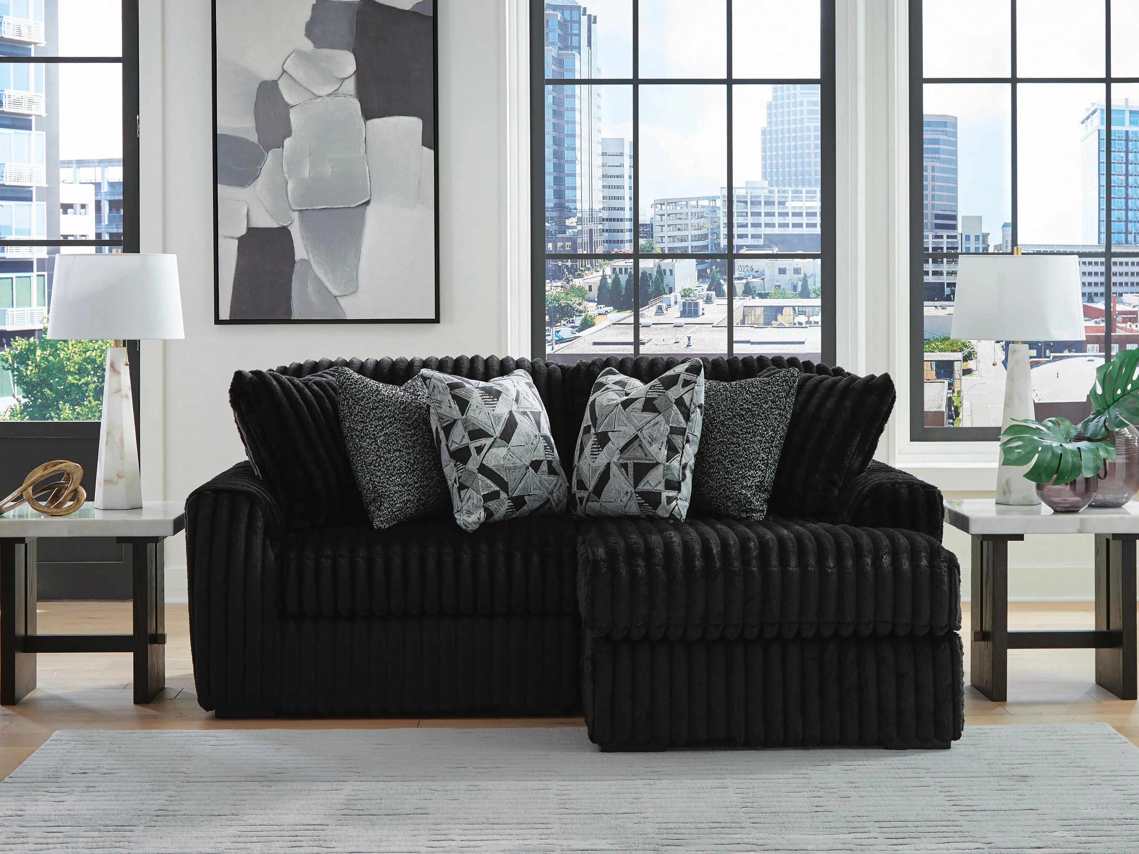 Rent-To-Own Signature Design by Ashley Midnight-Madness 2-Piece