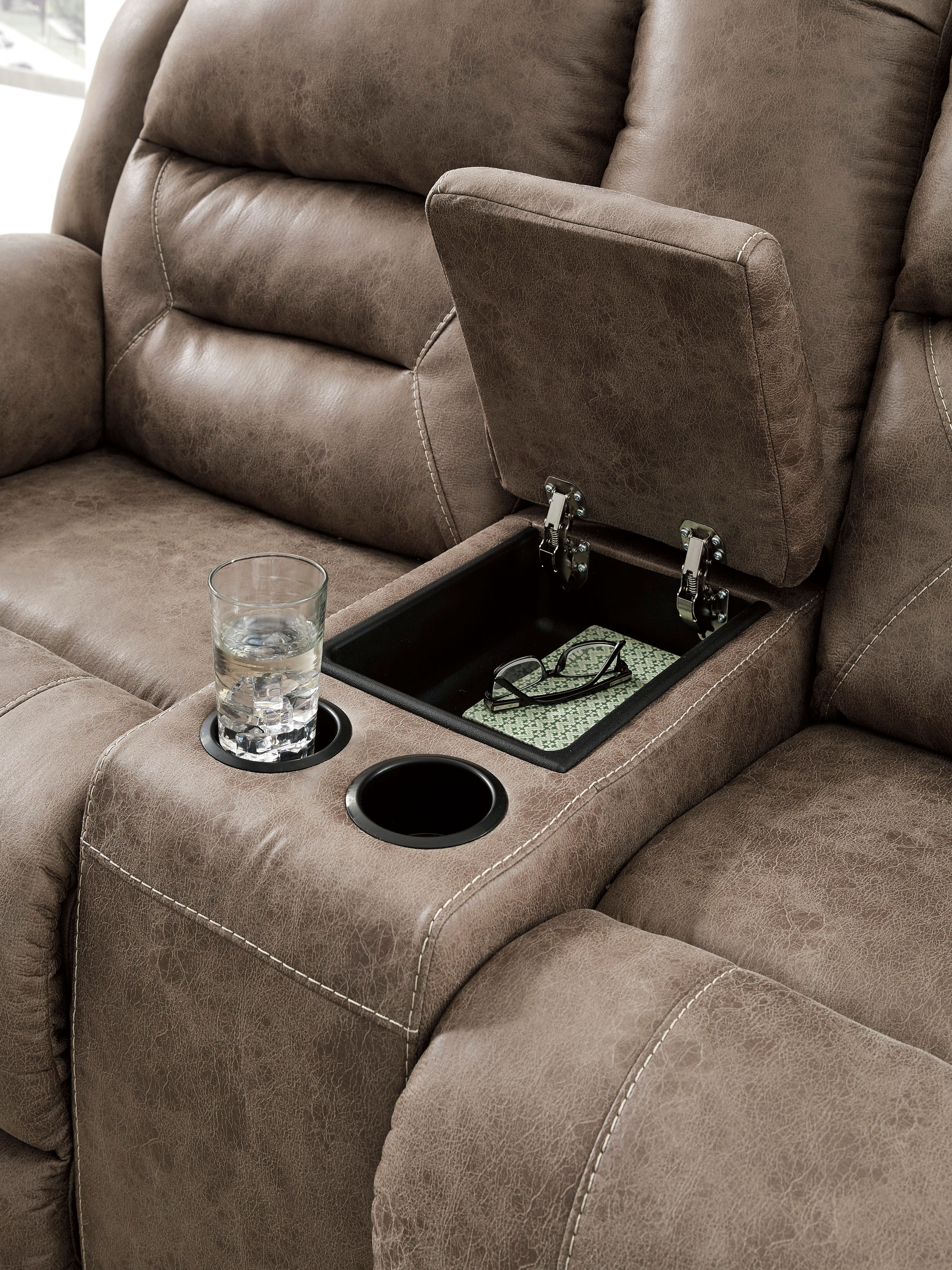 Rent-To-Own Signature Design by Ashley Stoneland Reclining Sofa