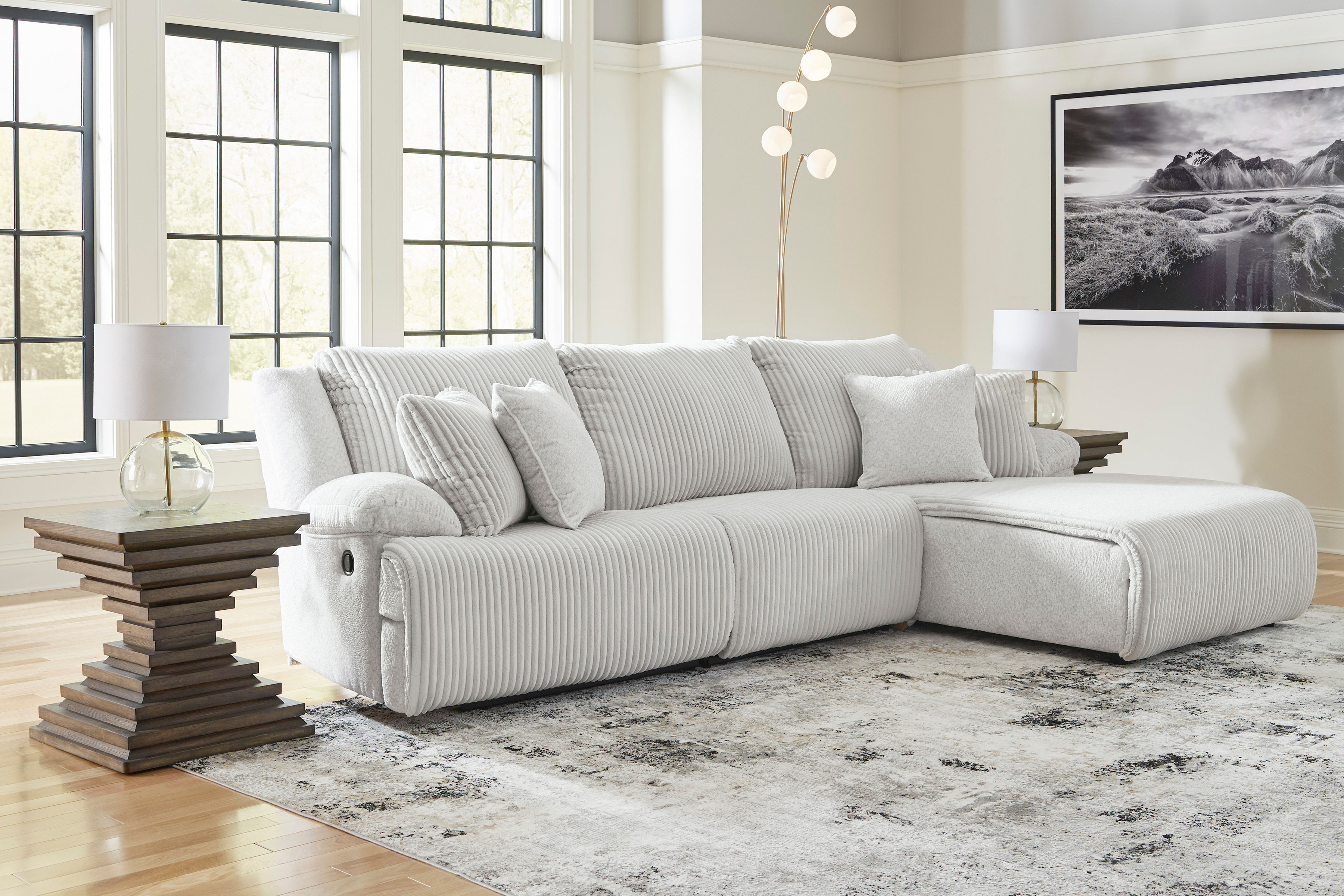 Rent-To-Own Signature Design by Ashley Top Tier 3-Piece Sectional