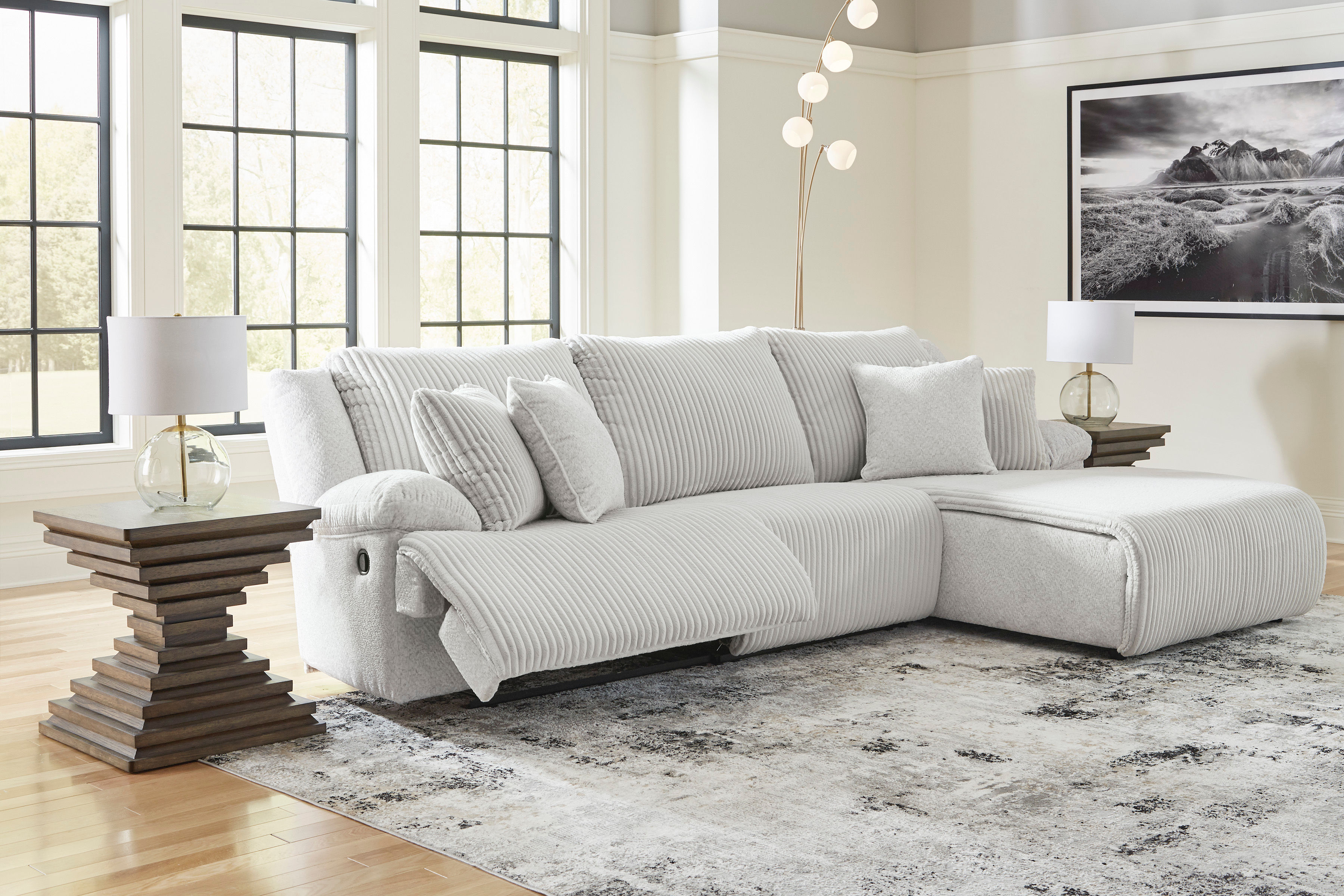 リファコテ Rent-To-Own Signature Design by Ashley Top Tier 3-Piece Sectional