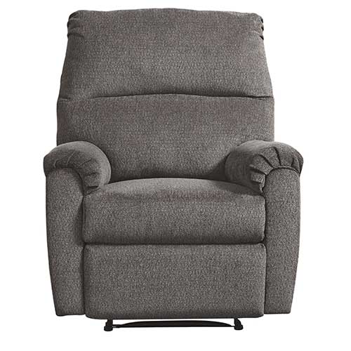 Signature Design by Ashley Nerviano Recliner-Gray