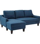 Signature Design by Ashley Jarreau Sofa Chaise Sleeper-Blue