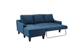 Signature Design by Ashley Jarreau Sofa Chaise Sleeper-Blue