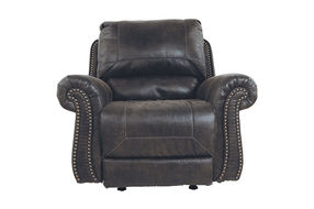 Benchcraft Breville Recliner-Charcoal