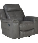 Signature Design by Ashley Jesolo Recliner-Dark Gray