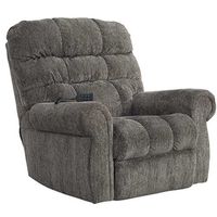 Signature Design by Ashley Ernestine Power Lift Recliner-Slate