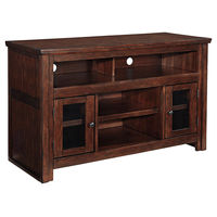 Signature Design by Ashley Harpan 50" TV Stand-Reddish Brown