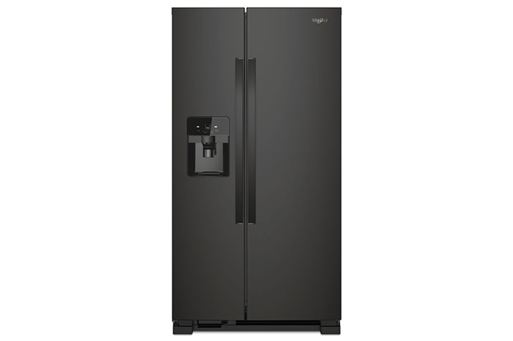 Refrigeradora/Nevera de Doble Puerta de 21 Pies Cúbicos de Whirlpool Negro 