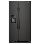 Refrigeradora/Nevera de Doble Puerta de 21 Pies Cúbicos de Whirlpool Negro 