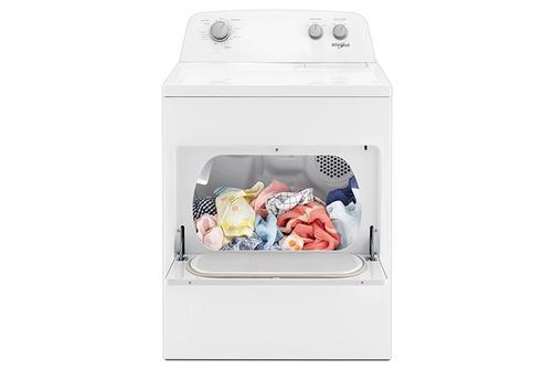 Whirlpool 7.0 CU FT Gas Dryer, WHITE