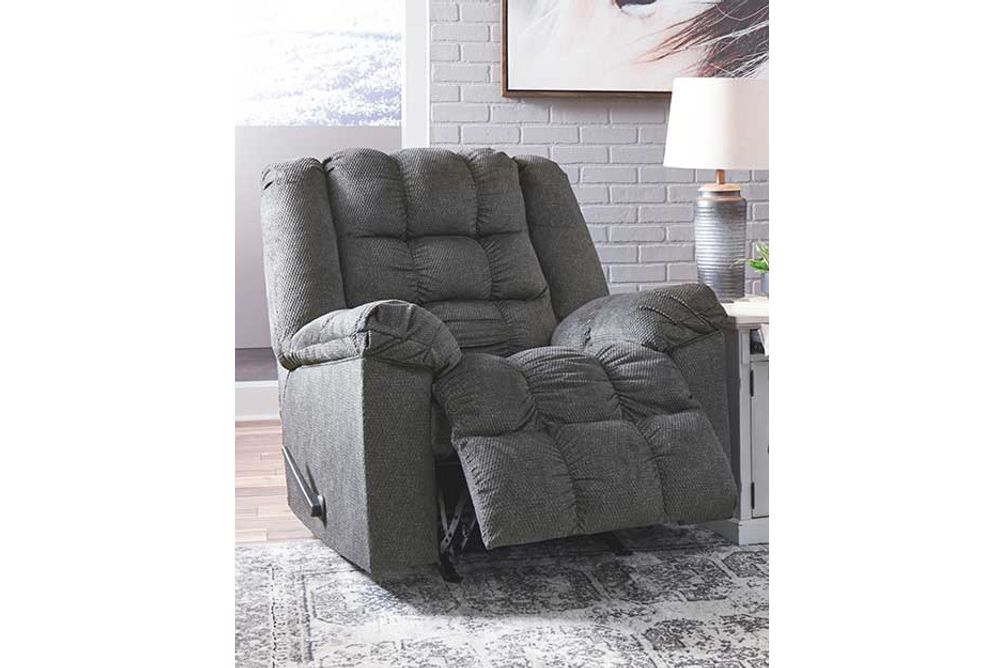 Signature Design by Ashley Drakestone Recliner-Charcoal