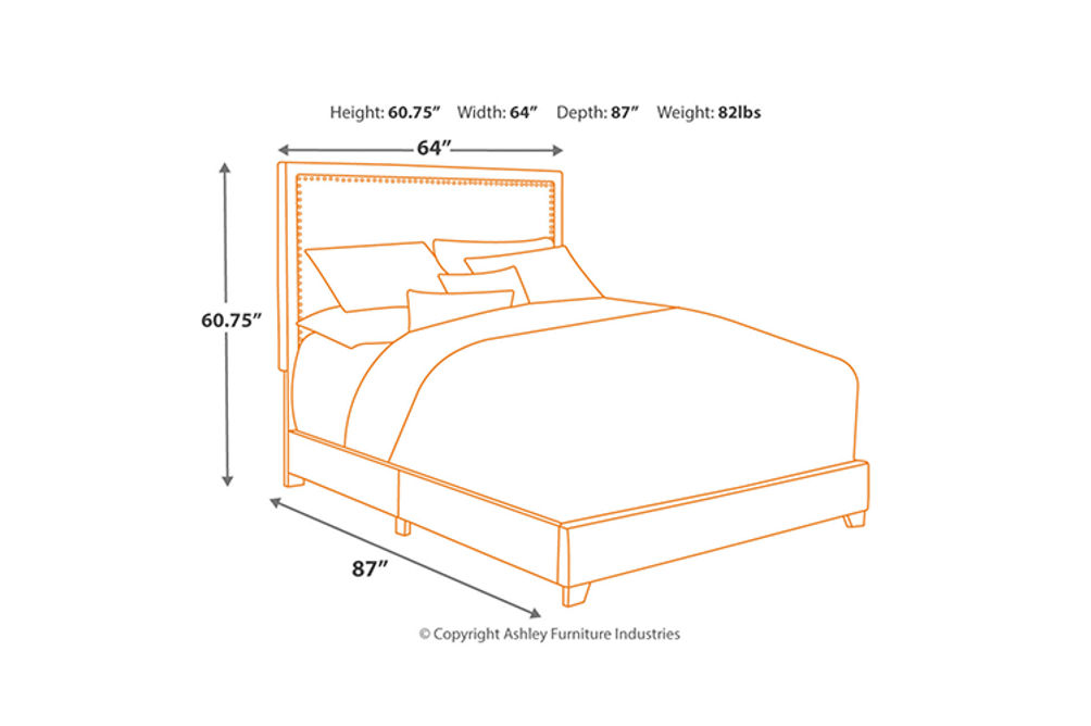 Dolante Multi KING UPHOLSTERED BED