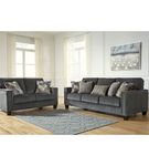 2 PC Gavril-SmokeSofa and Loveseat