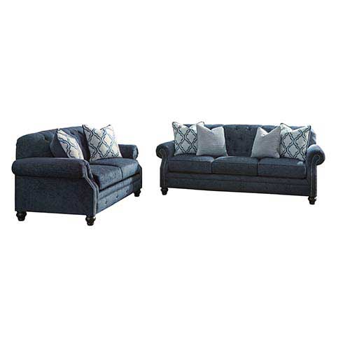 Benchcraft lavernia 2024 navy sofa