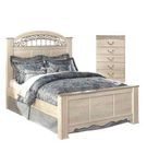 4PC Catalina Bedroom SetQueen Panel Bed Chest