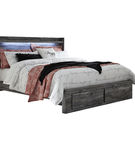 4PC Baystorm Bed Only KGStorage Platform Bed