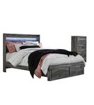 4 PC Baystorm Bed Only QNStorage Platform Bed